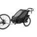 Lastenkuljetusperäkärry THULE Chariot Sport 1, Midnightblack 2