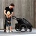 Lastenkuljetusperäkärry THULE Chariot Sport 1, Midnightblack 5