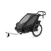 Lastenkuljetusperäkärry THULE Chariot Sport 1, Midnightblack 1