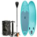FitNord Aqua 300 SUP-lautasetti, turkoosi (kantavuus 120 kg) G2 1