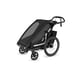 Lastenkuljetusperäkärry THULE Chariot Sport 2, single musta 1