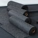 FitNord Kumimatto musta 6 mm (10m rulla) valkoisilla pilkuilla 5