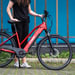 FitNord Ava 300 Sähköpyörä 2024, punainen (720 Wh tehoakku) 5