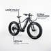 FitNord Rumble 1000 Sähköfatbike G2, musta 2