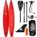 FitNord Aqua Ruby 14' SUP-lautasetti (kantavuus 160 kg) 2