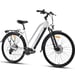 **OUTLET** FitNord Ava 500 2024 sähköpyörä, valkoinen,51cm (612Wh akku) 2