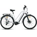 **OUTLET** FitNord Ava 500 2024 sähköpyörä, valkoinen,51cm (612Wh akku) 1