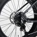 FitNord Rumble 1000 Sähköfatbike G2, musta 14