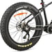 FitNord Rumble 900 Sähköfatbike, musta (882 Wh tehoakku) 10