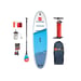 Red Paddle 10.6 Ride SUP-lautasetti, sininen 2