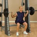 Smith-laite vastapainolla Body-Solid Pro Club Line 6