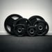 Levypaino 25 kg, FitNord Tri Grip Black G2 5