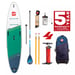 Red Paddle 12.6 Voyager SUP-lautasetti 2