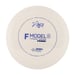 Prodigy Disc ACE Line F Model S DuraFlex Väylädraiveri Frisbeegolfkiekko, valkoinen