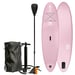 FitNord Aqua Lite SUP-lautasetti, vaaleanpunainen (kantavuus 110 kg) 2025