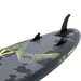 FitNord Aqua 300 SUP-lautasetti, NÄSI (lime-musta), alumiinimelalla G2