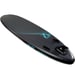 FitNord Aqua 330 SUP-lautasetti, musta (kantavuus 150 kg, alumiinimela) 2020-24