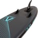 FitNord Aqua 330 SUP-lautasetti, musta (kantavuus 150 kg, alumiinimela) 2020-24