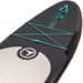 FitNord Aqua 330 SUP-lautasetti, musta (kantavuus 150 kg, alumiinimela) 2020-24