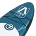 FitNord Aqua 330 SUP-lautasetti, KEMI (valko-musta), lasikuitumelalla, G2