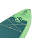 FitNord Aqua Leaf 340 SUP-lautasetti, vihreä (kantavuus 200 kg, lasikuitumela) 2025