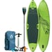 FitNord Aqua Leaf 340 SUP-lautasetti, vihreä (kantavuus 200 kg, lasikuitumela)