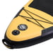 FitNord Aqua Leaf 340 SUP-lautasetti, Nordkapp (musta-keltainen), lasikuitumelalla, G2