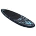 FitNord Aqua Lite SUP-lautasetti, Åbo (musta-turkoosi), alumiinimelalla, G2
