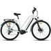**OUTLET** FitNord Ava 500 Sähköpyörä, valkoinen,51cm (630 Wh akku), 2023