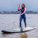 FitNord Aqua 330 SUP-lautasetti, musta (kantavuus 150 kg, alumiinimela) 2020-24