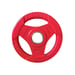 Levypaino 5 kg Tri Grip Olympic, punainen