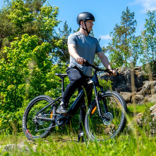 FitNord Ranger 700FS Täysjousto sähkömaastopyörä, minttu (720 Wh tehoakku)