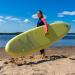 FitNord Aqua Lite SUP-lautasetti 2023, keltainen (kantavuus 110 kg)