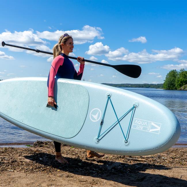 FitNord Aqua Lite SUP-lautasetti 2023, sininen (kantavuus 110 kg)