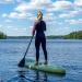 FitNord Aqua Lite SUP-lautasetti 2023, keltainen (kantavuus 110 kg)