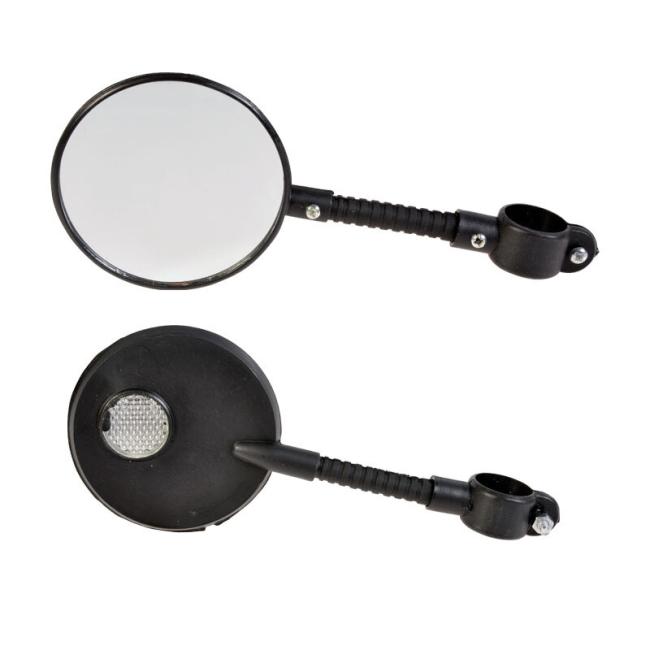 Peili pyöreä heijastimella Cavo, musta