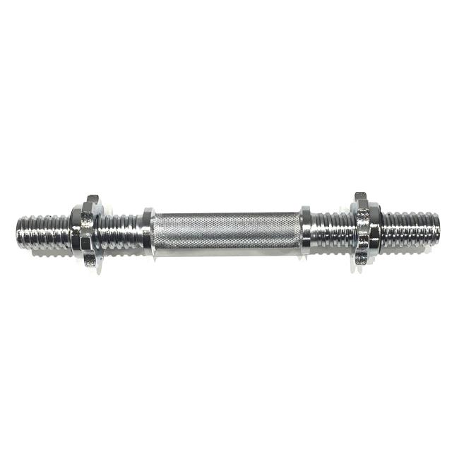 FitNord Käsipainotanko Kierrelukolla 30 mm levypainoille