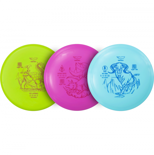 Yikun Tiger Lite Frisbeegolf Kiekkosetti