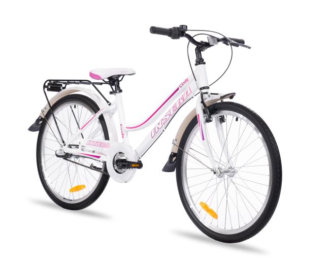 Insera Cindy Polkupyörä 24" 3-V Runko 35 cm (Ajajan pituus : 125 – 150 cm)