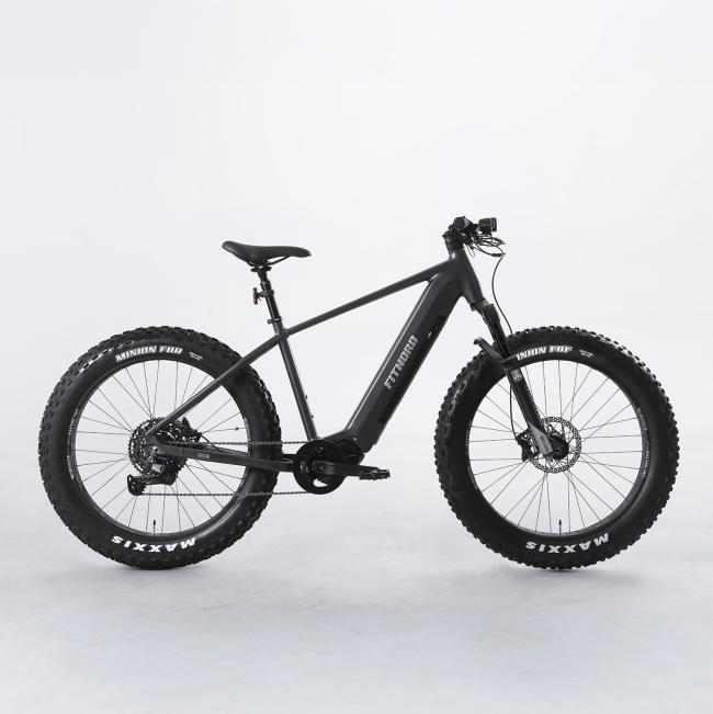 FitNord Rumble 800 Sähköfatbike, grafiitti
