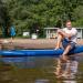 FitNord Aqua 300 SUP-lautasetti 2023, sininen (kantavuus 120 kg)