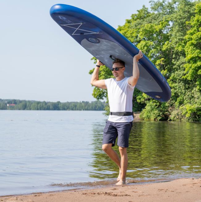 FitNord Aqua 300 SUP-lautasetti 2023, sininen (kantavuus 120 kg)