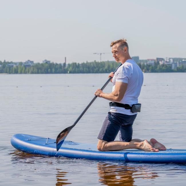 FitNord Aqua 300 SUP-lautasetti 2023, sininen (kantavuus 120 kg)