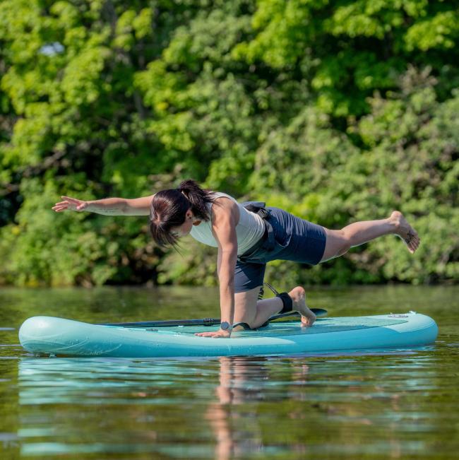 FitNord Aqua 300 SUP-lautasetti 2023, mintunvihreä (kantavuus 120 kg)