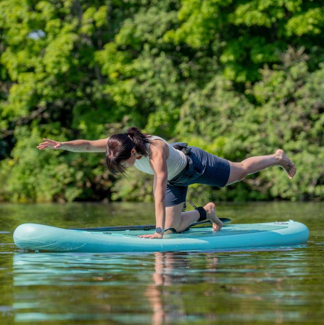 FitNord Aqua 300 SUP-lautasetti, mintunvihreä (kantavuus 120 kg)