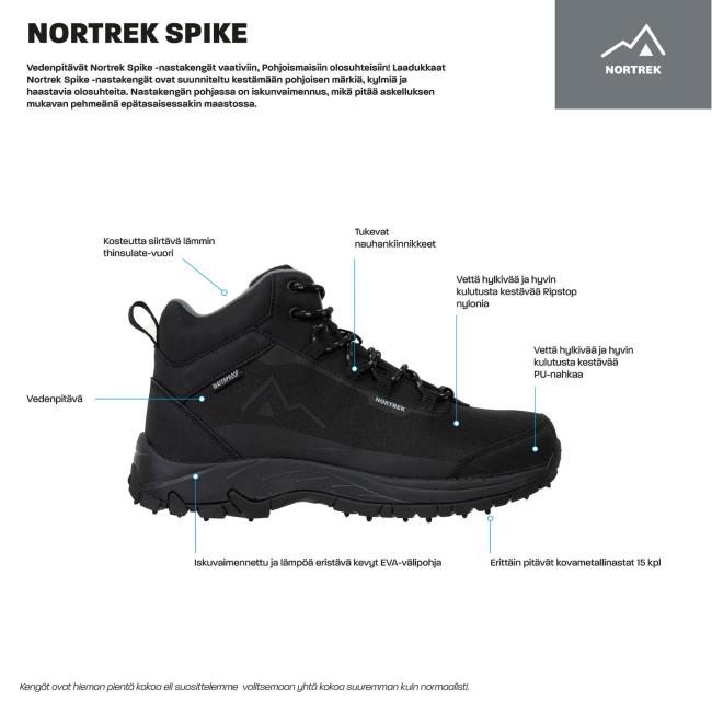 Nortrek Spike Nastakengät
