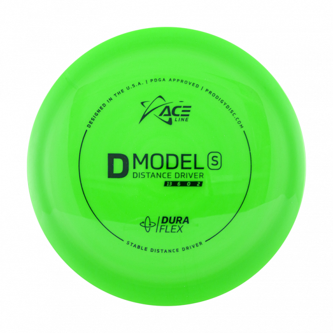 Prodigy Disc ACE Line D Model S DuraFlex Pituusdraiveri Frisbeegolfkiekko, vihreä