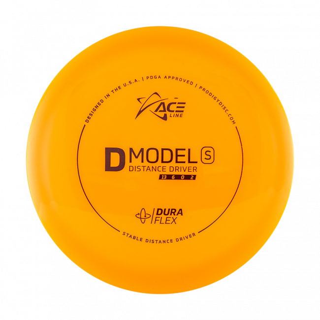 Prodigy Disc ACE Line D Model S DuraFlex Pituusdraiveri Frisbeegolfkiekko, oranssi