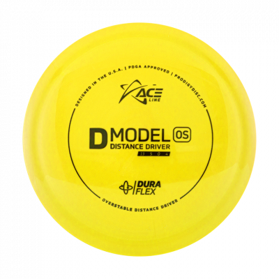 Prodigy Disc ACE Line D Model OS DuraFlex Pituusdraiveri Frisbeegolfkiekko, keltainen