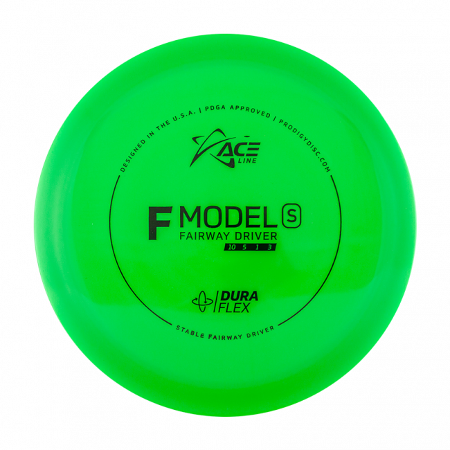 Prodigy Disc ACE Line F Model S DuraFlex Väylädraiveri Frisbeegolfkiekko, vihreä